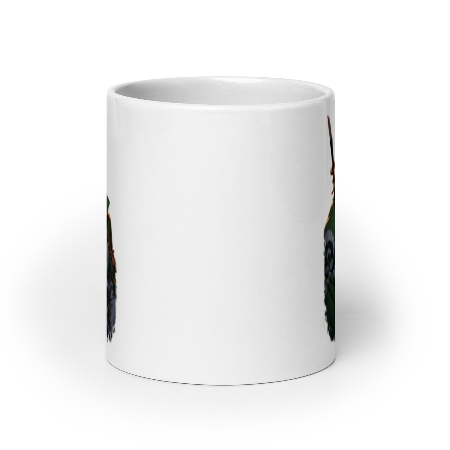 White Glossy Mug - Zoro 1