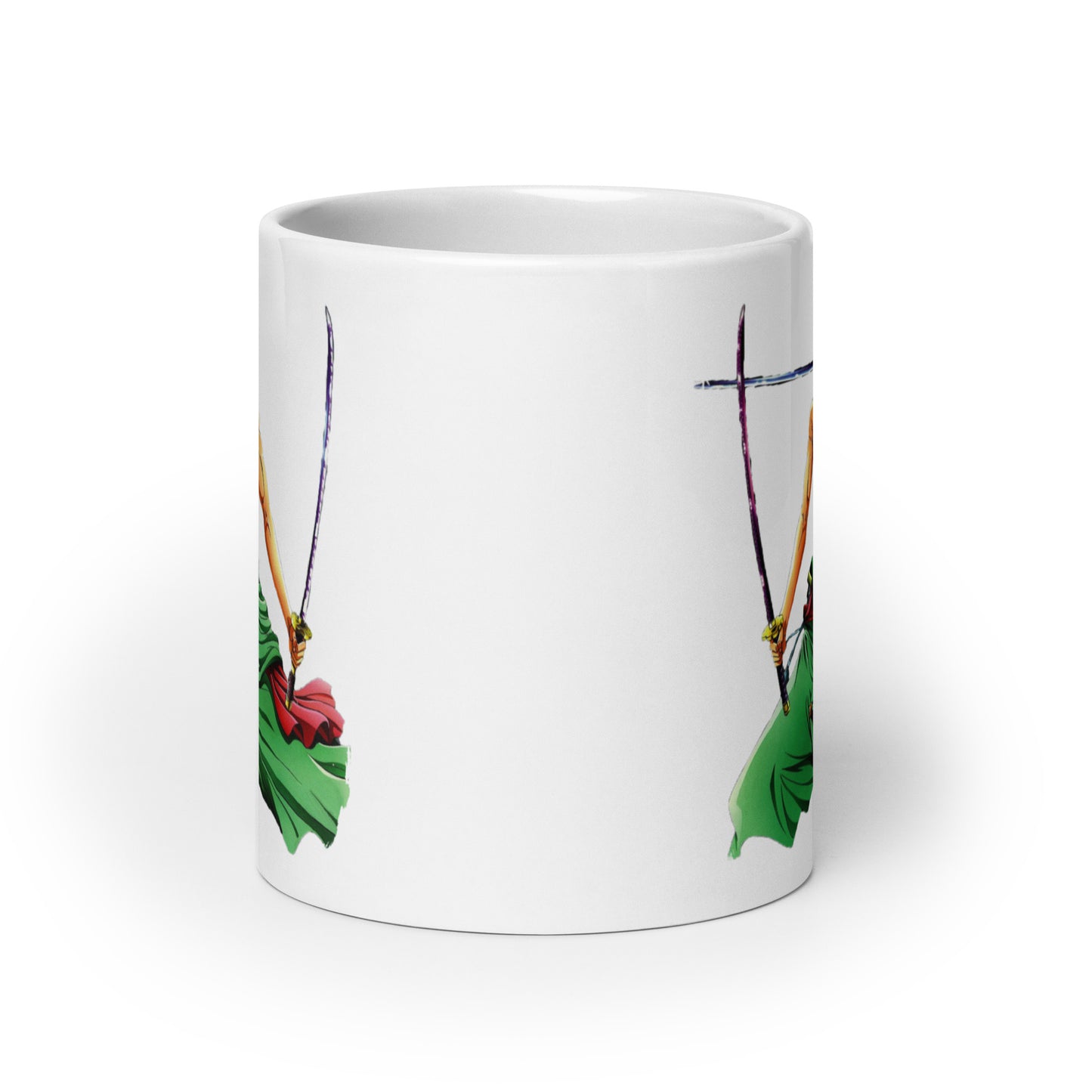 White Glossy Mug - Zoro 2