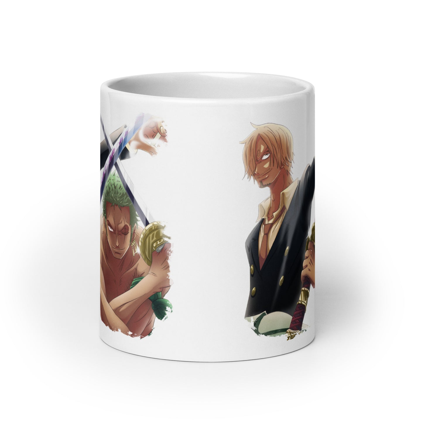White Glossy Mug - Zoro 16