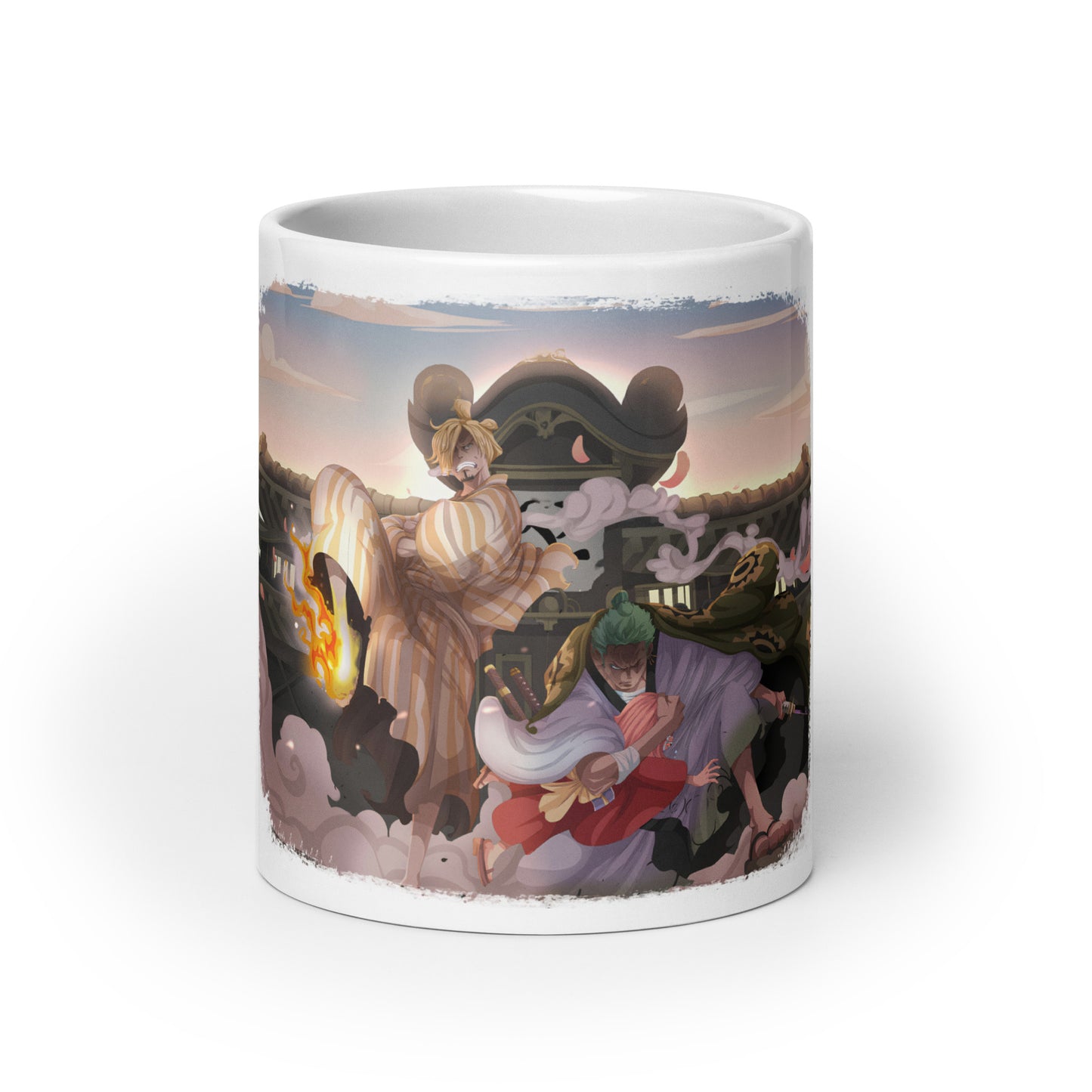 White Glossy Mug - Zoro 21