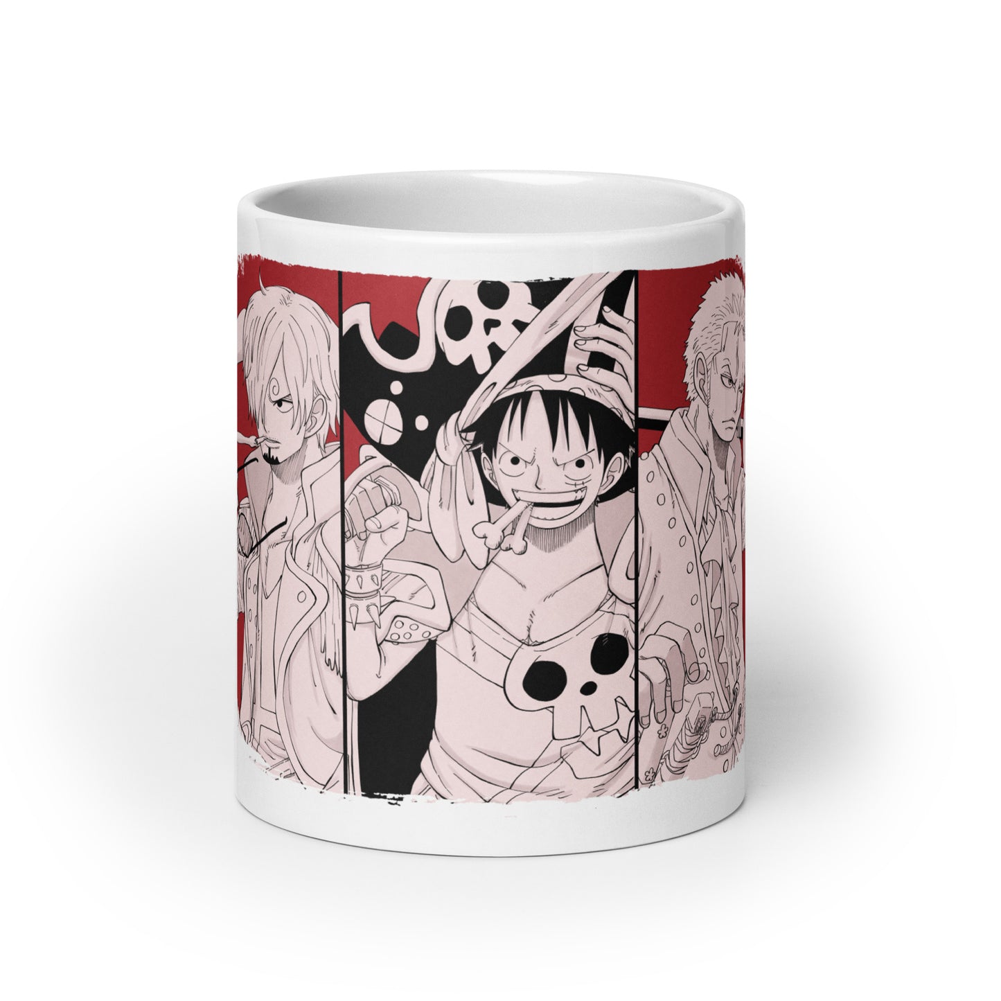 White Glossy Mug - Zoro 26 (b)