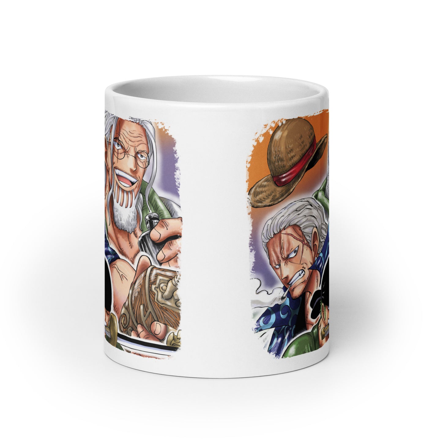 White Glossy Mug - Zoro 28