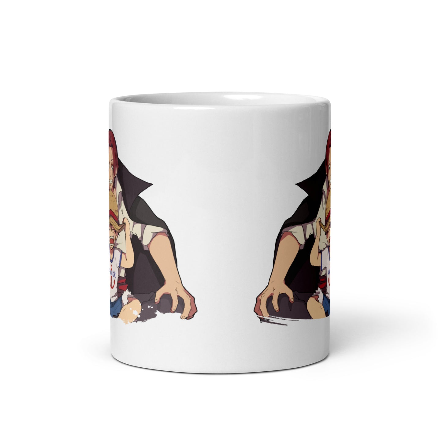 White Glossy Mug - Luffy 12