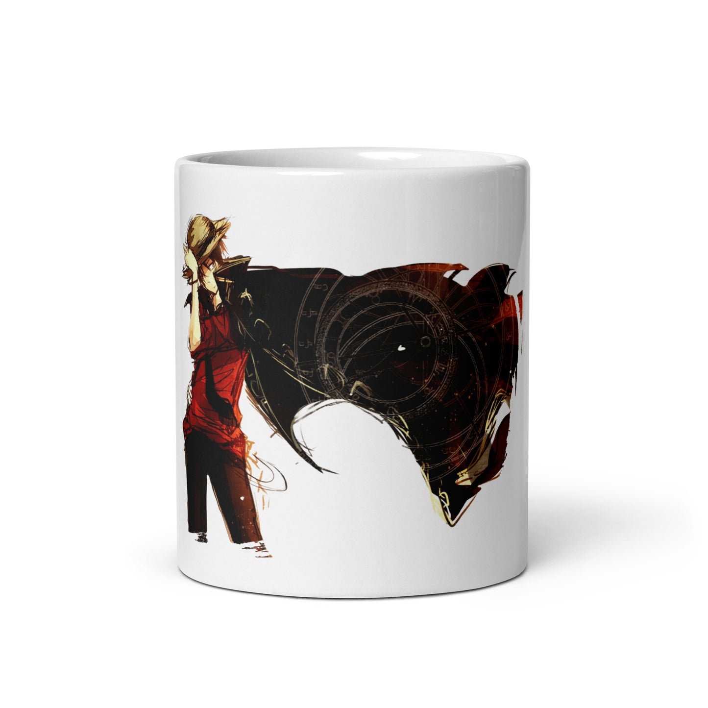 White Glossy Mug - Luffy 15