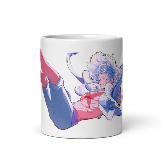 White Glossy Mug - Luffy 37