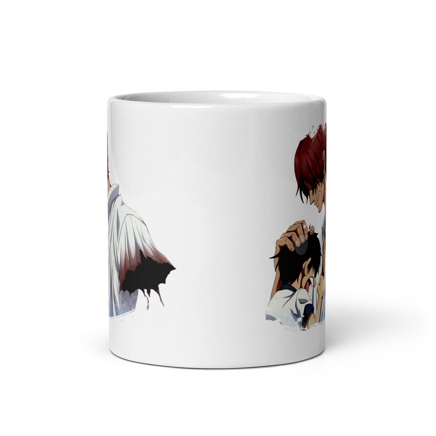 White Glossy Mug - Luffy 39