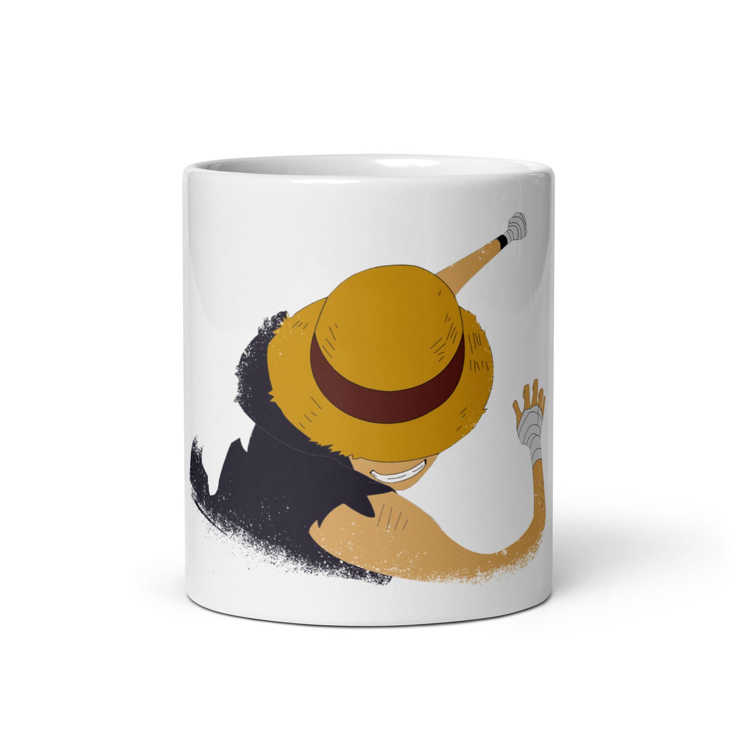 White Glossy Mug - Luffy 57