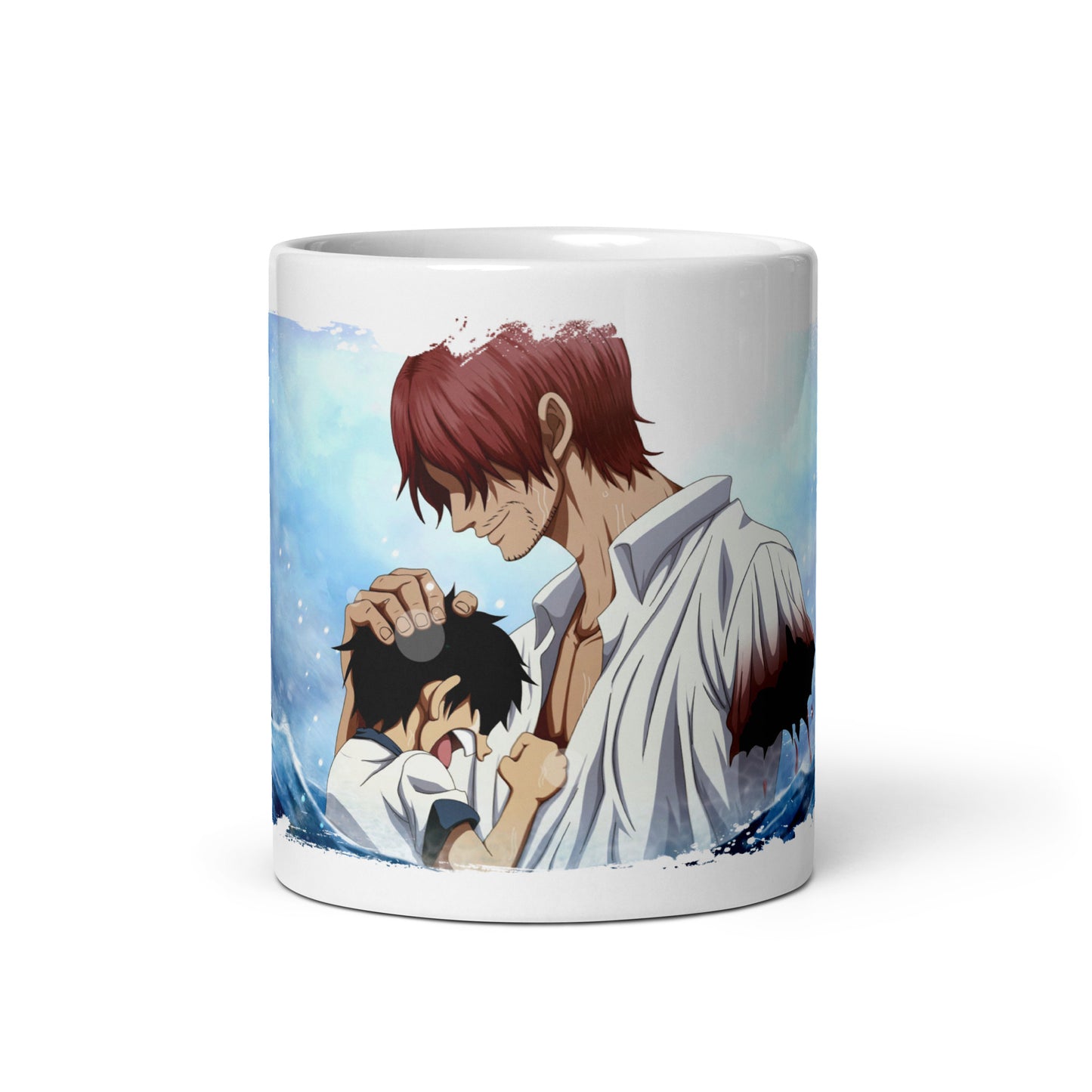 White Glossy Mug - Luffy 63