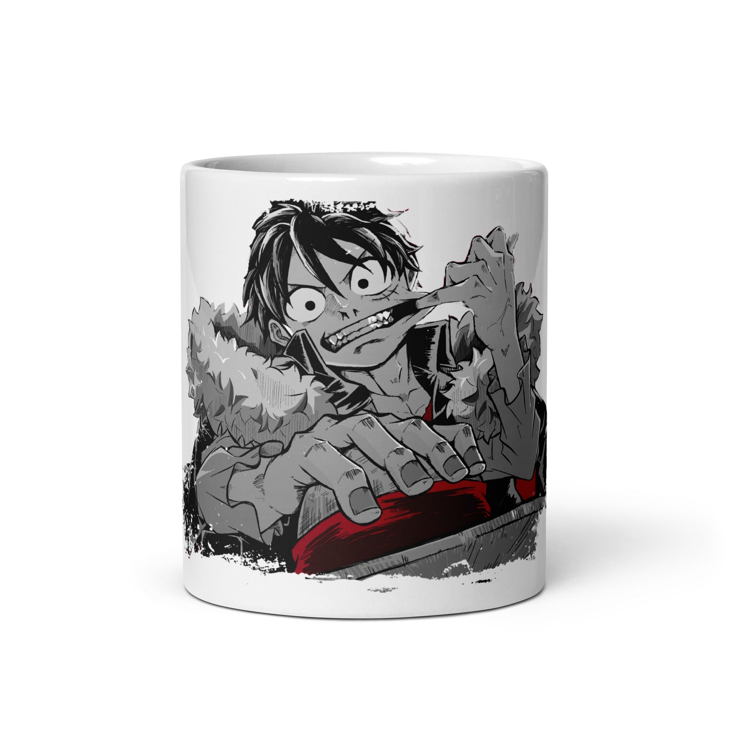 White Glossy Mug - Luffy 76