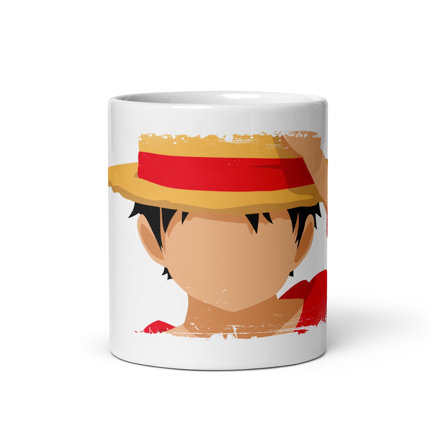 White Glossy Mug - Luffy 78