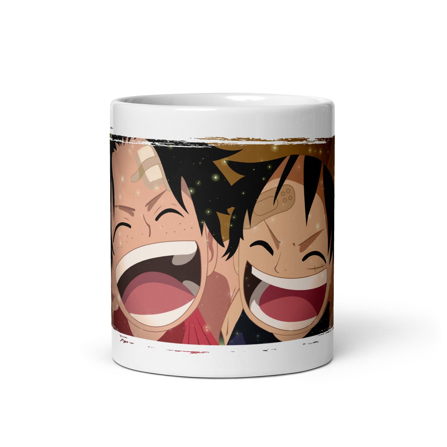 White Glossy Mug - Luffy 82