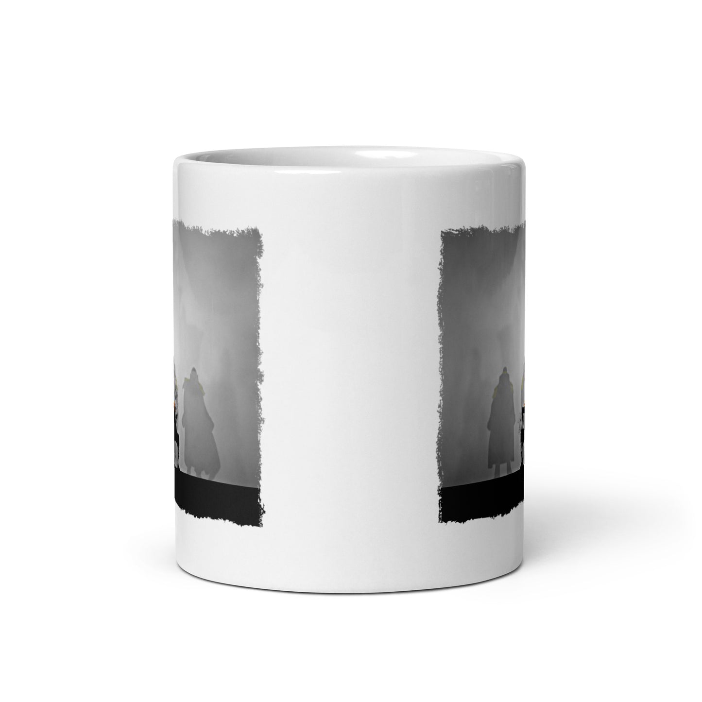 White Glossy Mug - Luffy 87