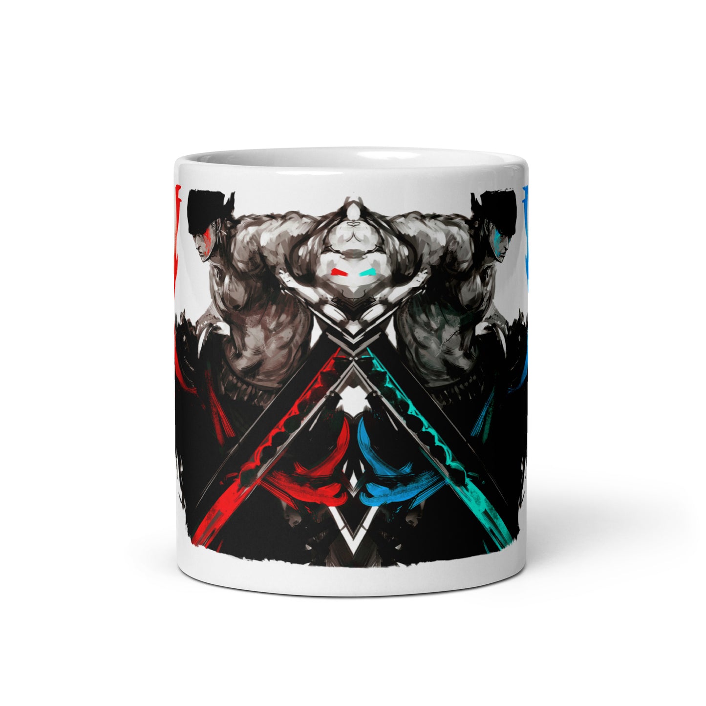 White Glossy Mug - Zoro 4