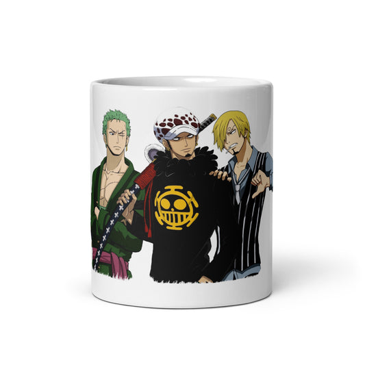 White Glossy Mug - Zoro 5