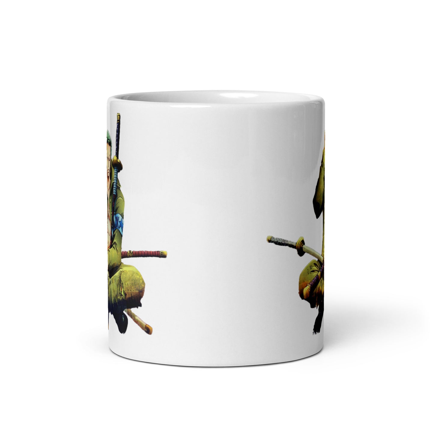 White Glossy Mug - Zoro 7