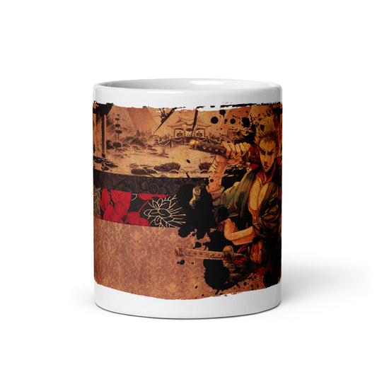 White Glossy Mug - Zoro 10