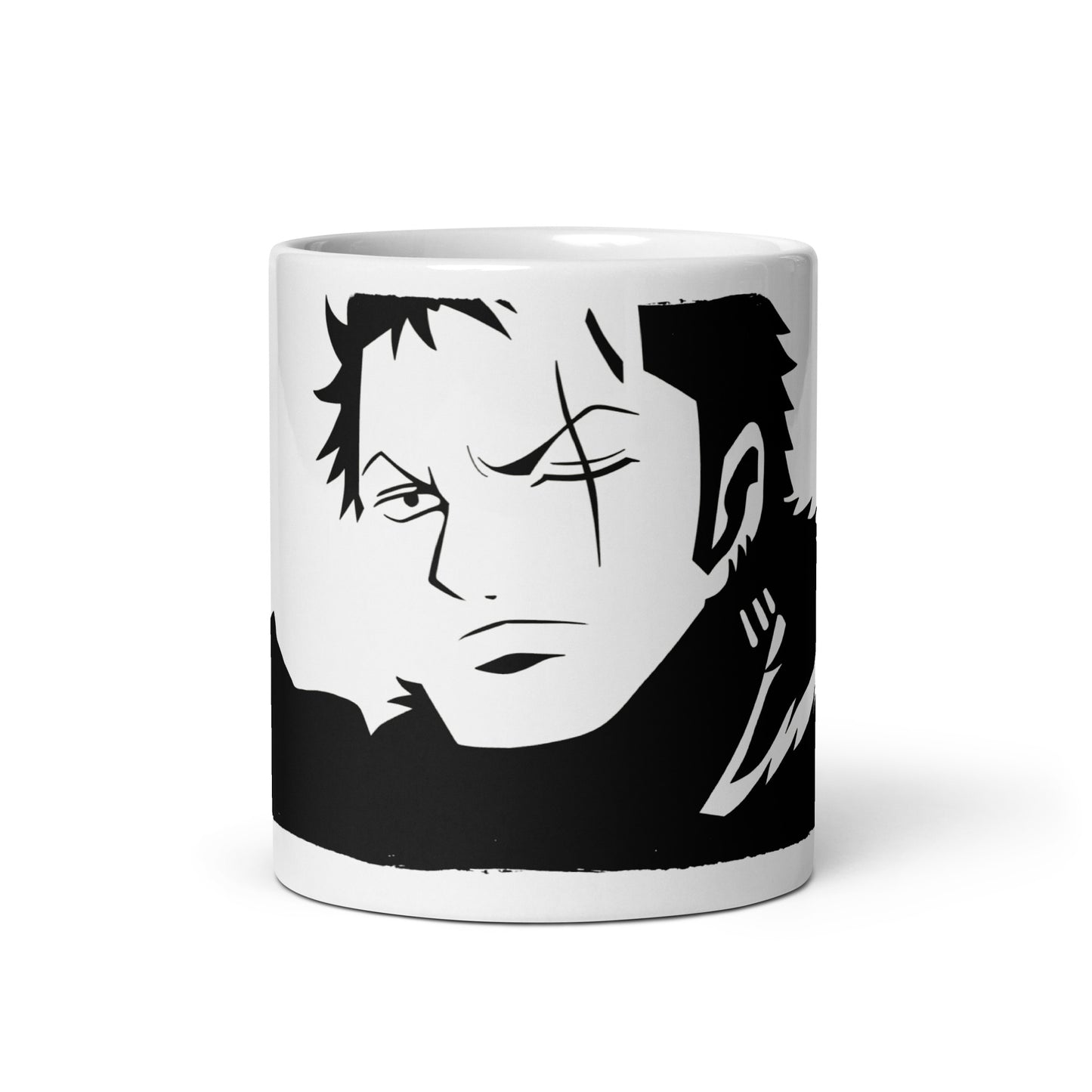 White Glossy Mug - Zoro 12