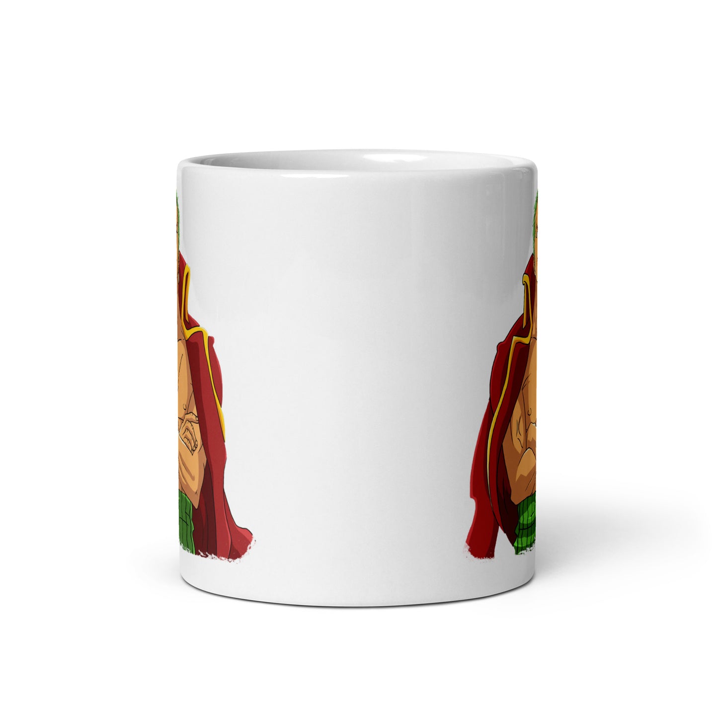 White Glossy Mug - Zoro 13