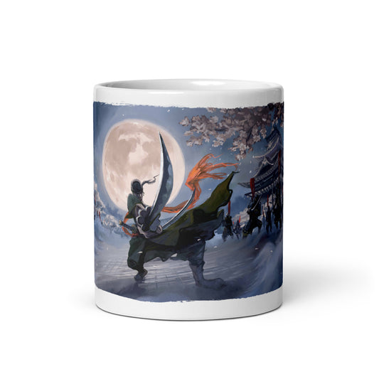 White Glossy Mug - Zoro 15