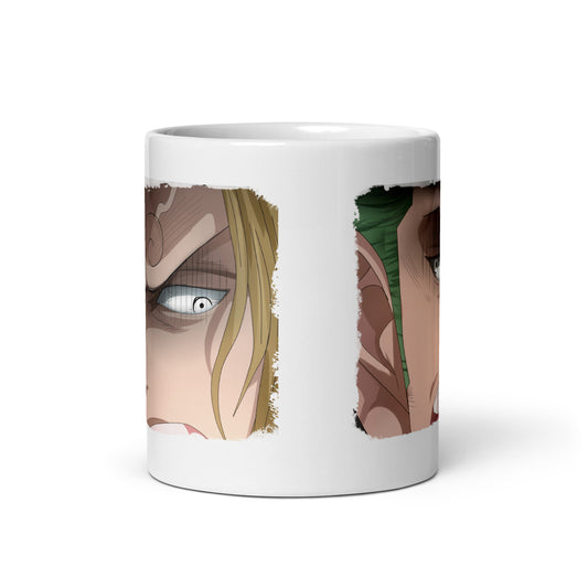 White Glossy Mug - Zoro 20