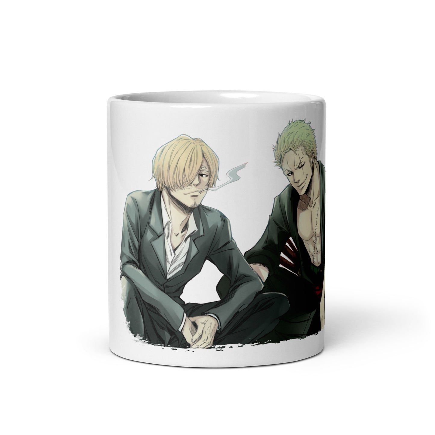 White Glossy Mug - Zoro 24