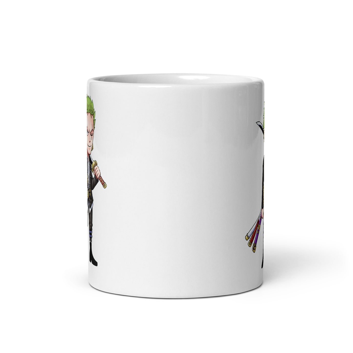 White Glossy Mug - Zoro 27