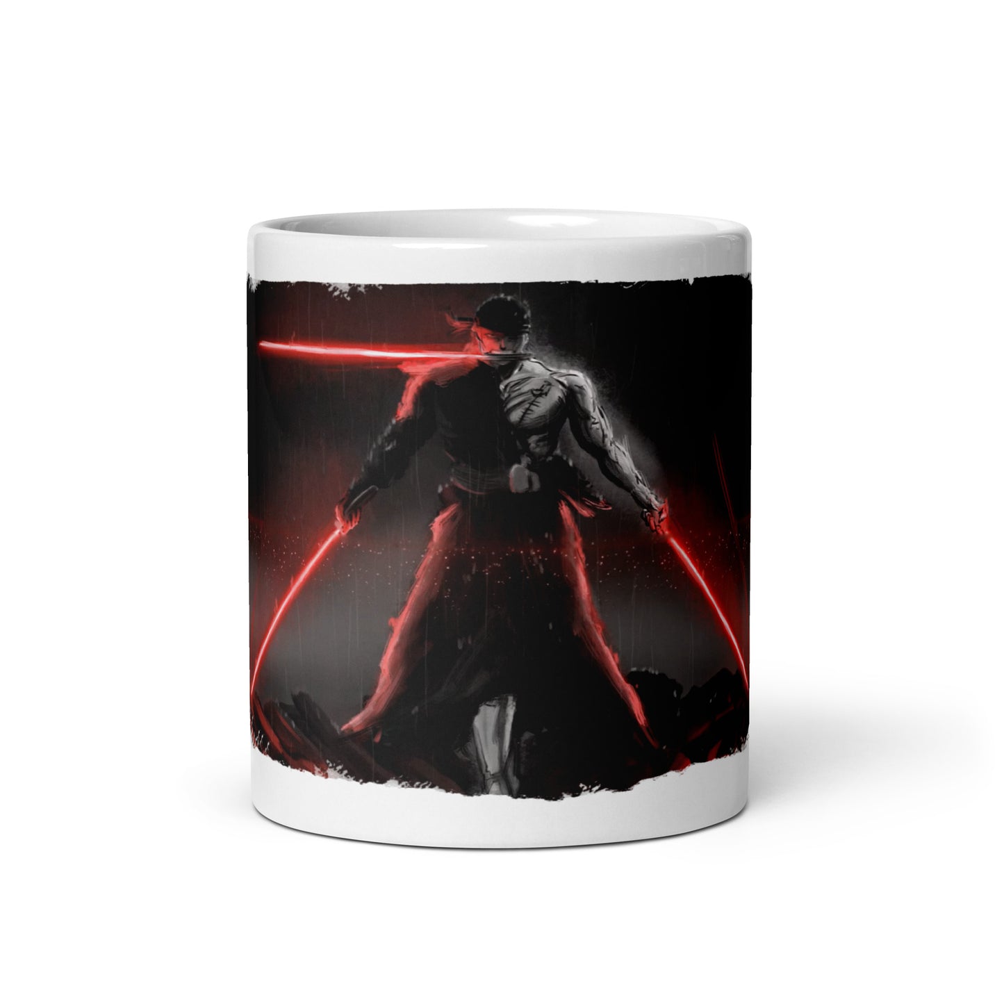 White Glossy Mug - Zoro 30