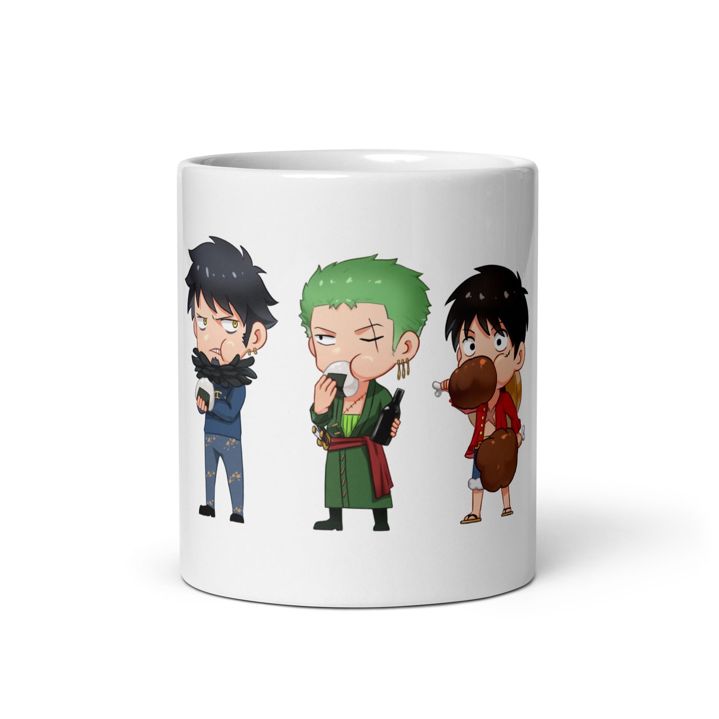 White Glossy Mug - Zoro 35