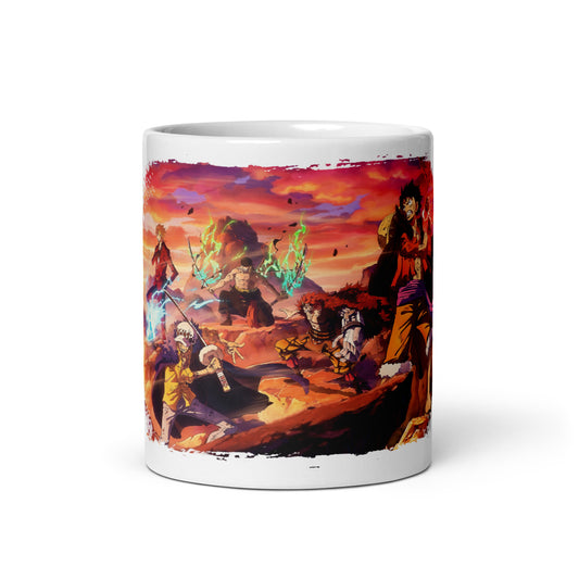 White Glossy Mug - Zoro 42