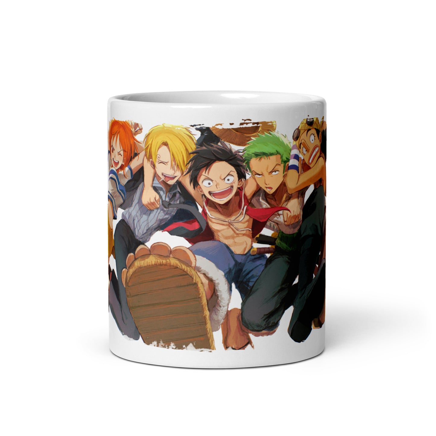 White Glossy Mug - Zoro 49