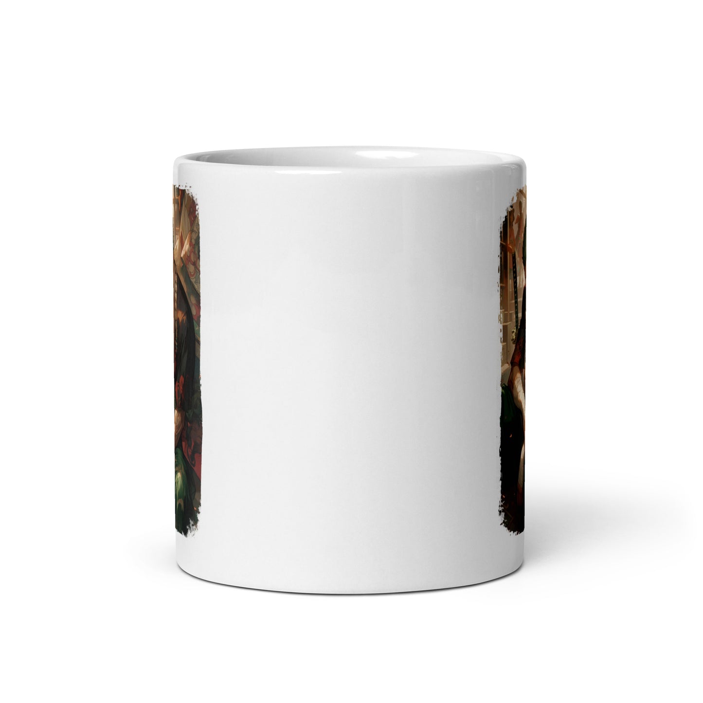 White Glossy Mug - Zoro 50