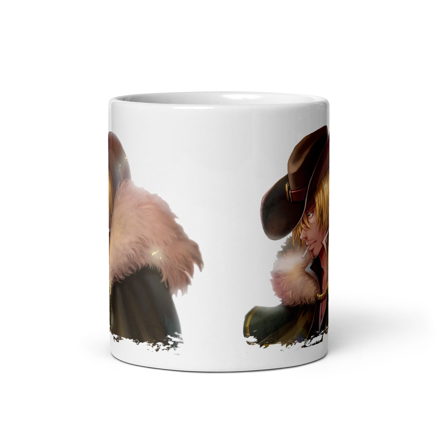 White Glossy Mug -Sanji 5