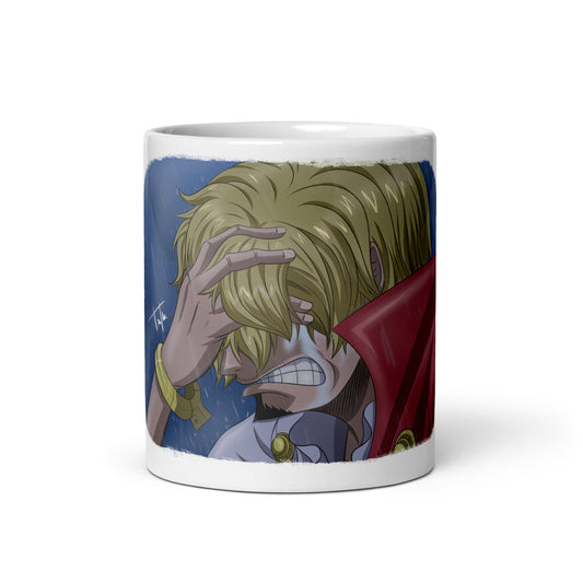 White Glossy Mug -Sanji 20