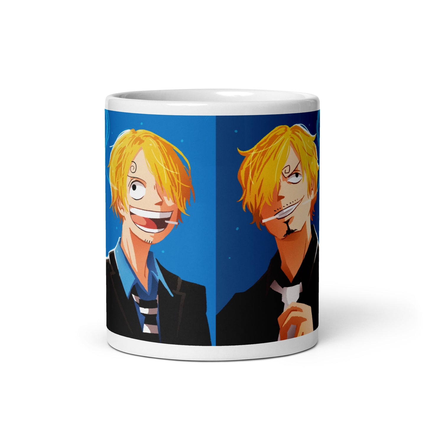 White Glossy Mug -Sanji 21