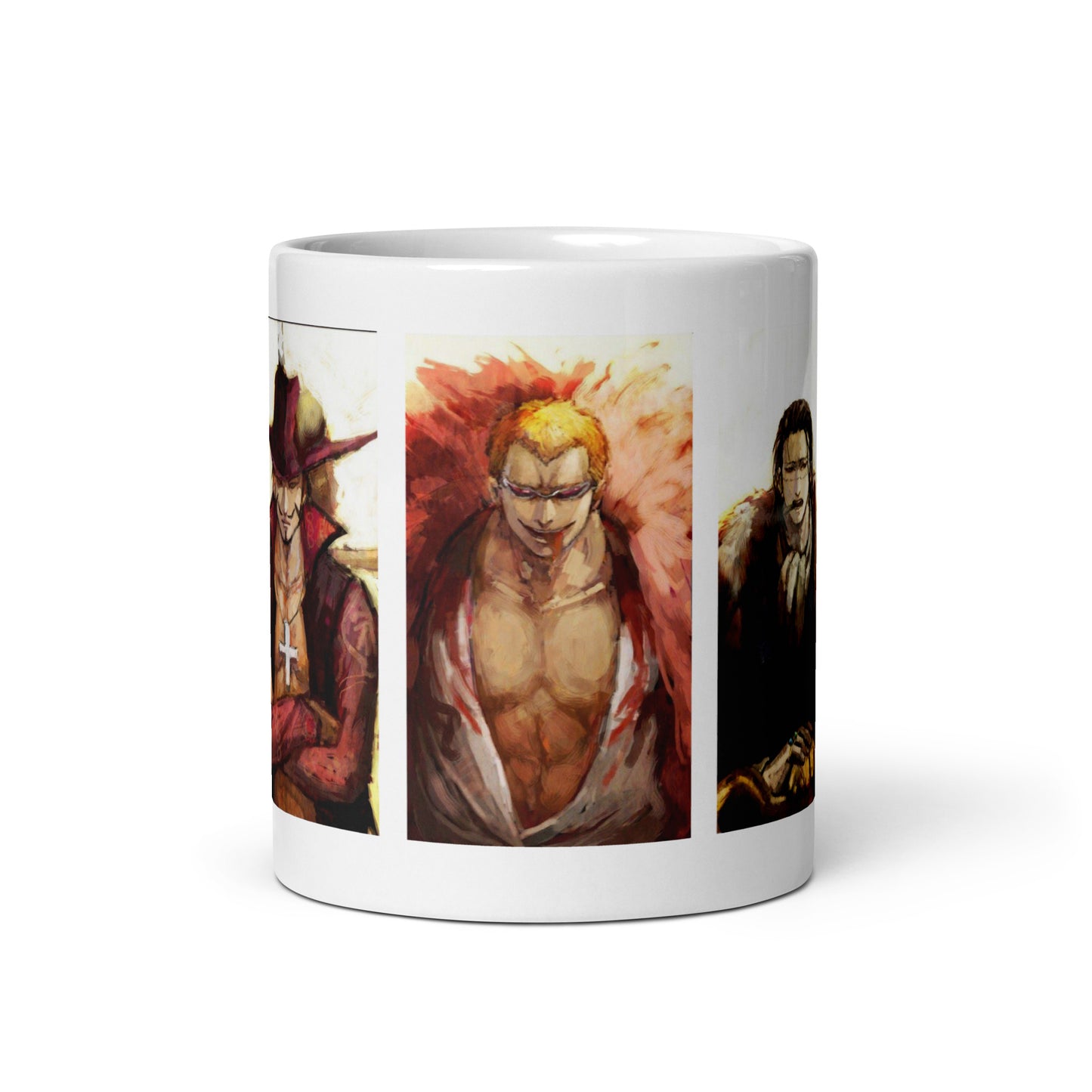 White Glossy Mug - Mihawk 3