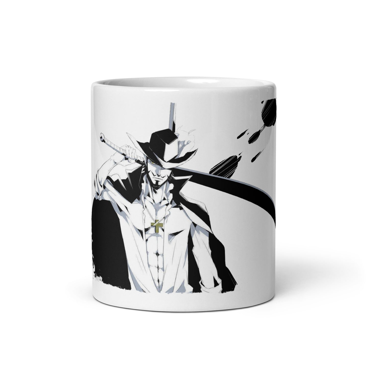 White Glossy Mug - Mihawk 5