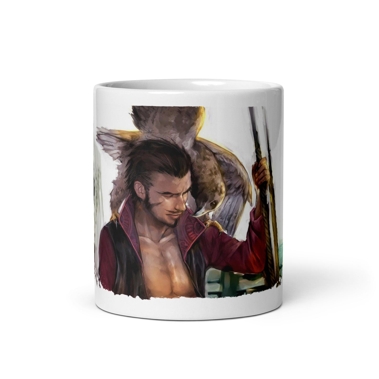 White Glossy Mug - Mihawk 9