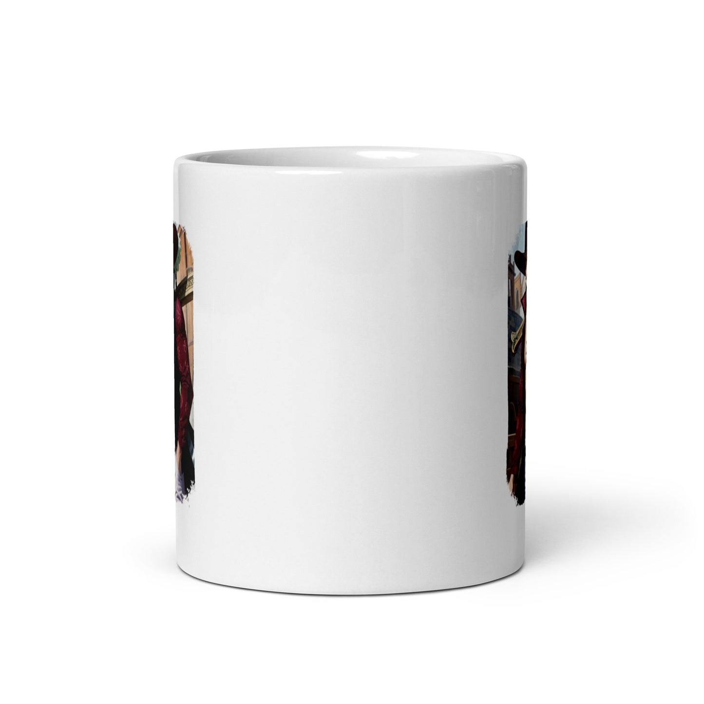 White Glossy Mug - Mihawk 12