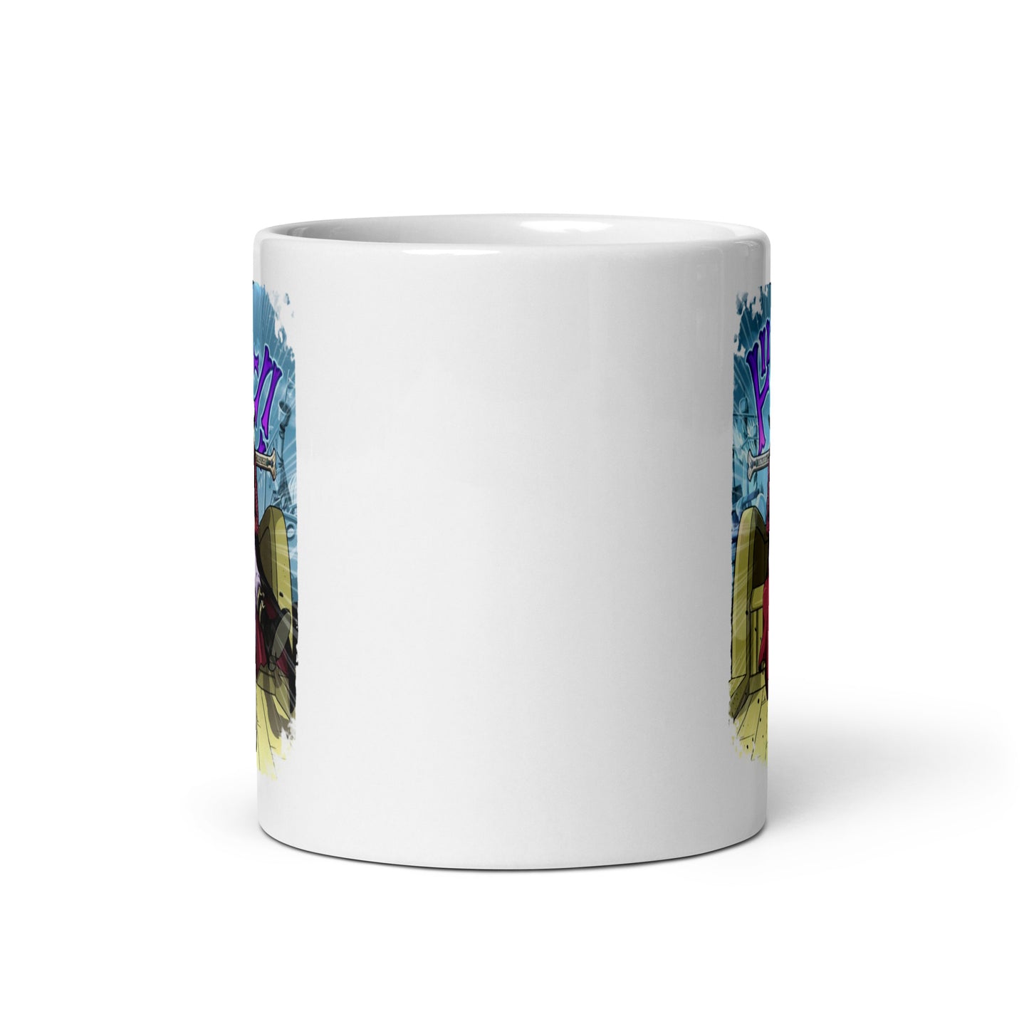 White Glossy Mug - Mihawk 14