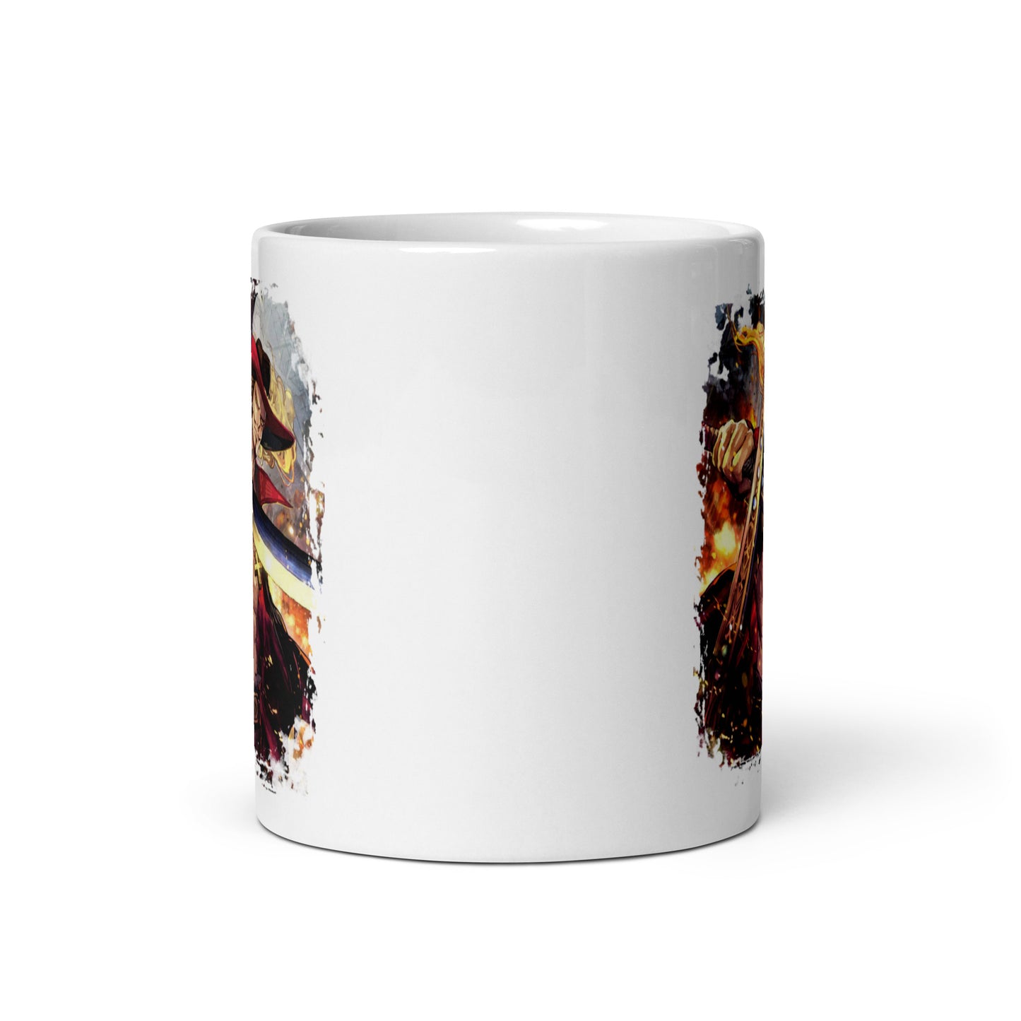 White Glossy Mug - Mihawk 19