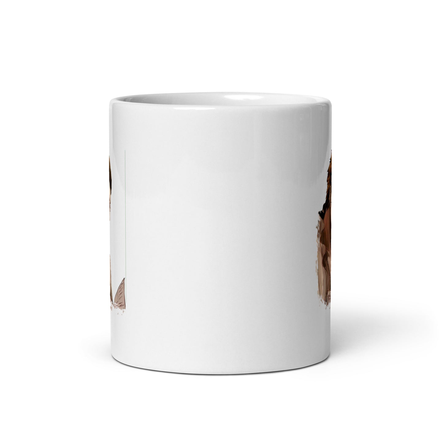 White Glossy Mug - Mihawk 20