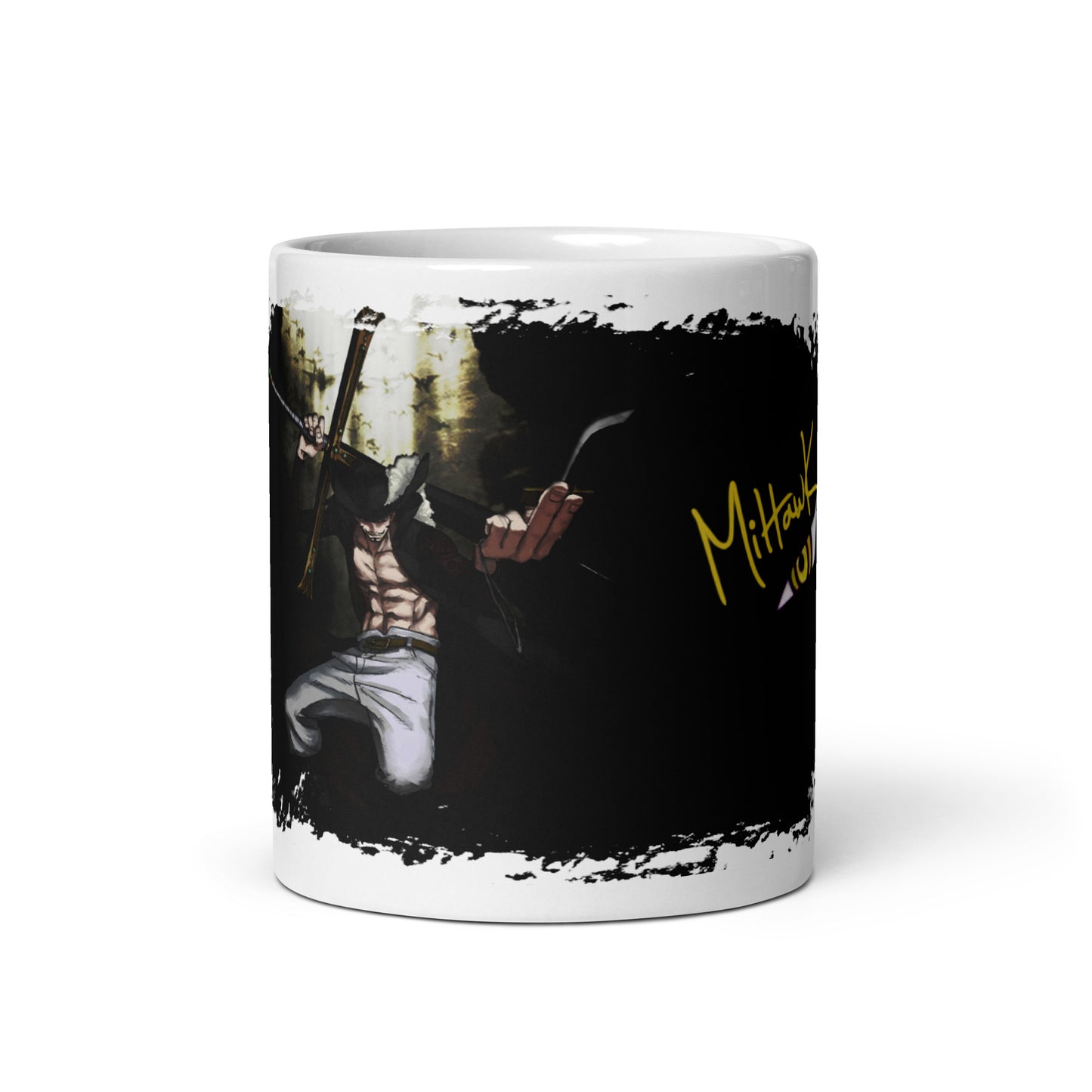 White Glossy Mug - Mihawk 22