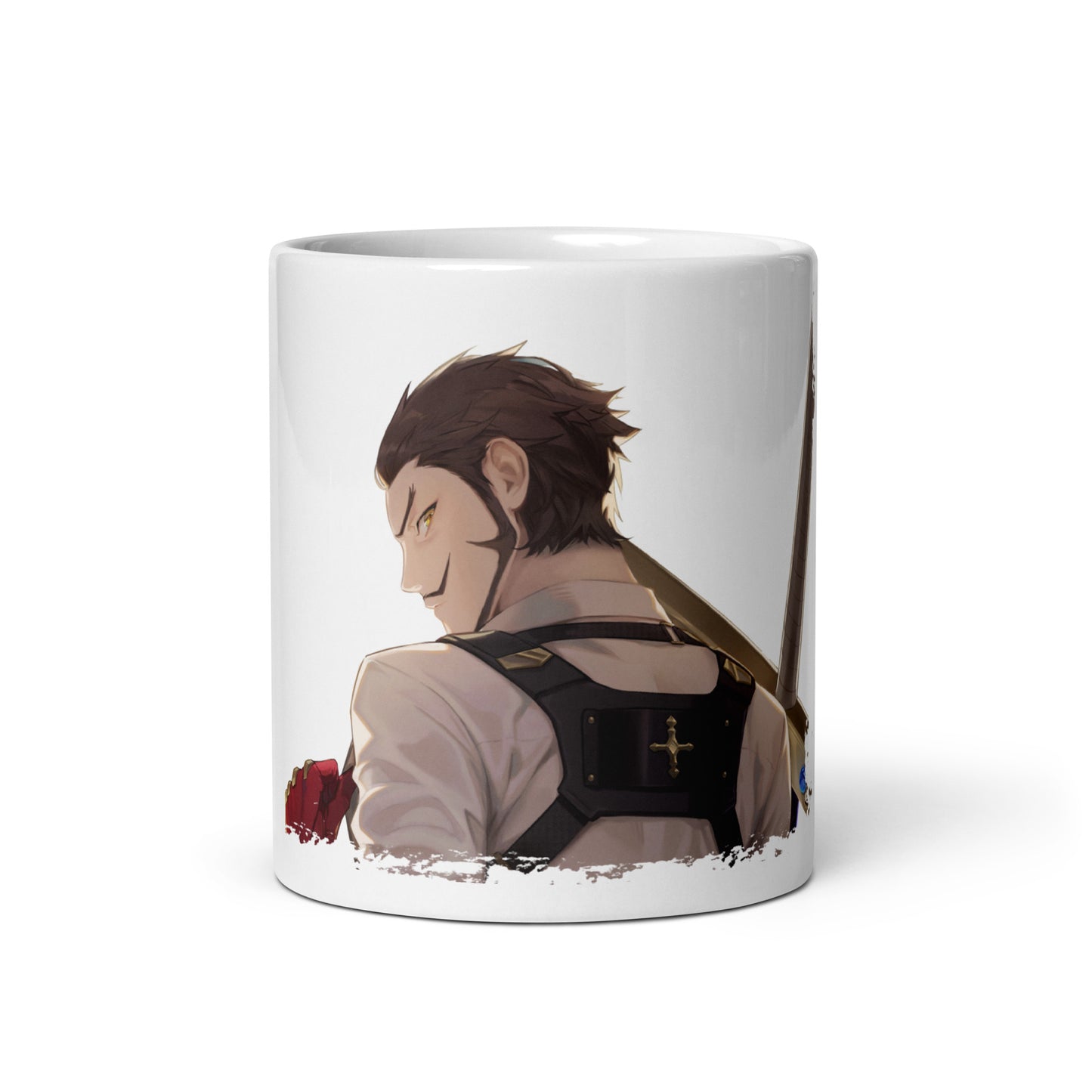 White Glossy Mug - Mihawk 23