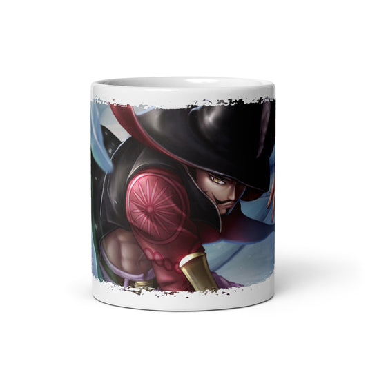 White Glossy Mug - Mihawk 24