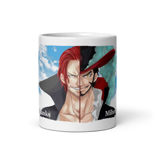 White Glossy Mug - Mihawk 25