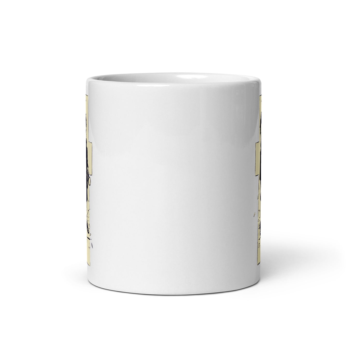 White Glossy Mug - Mihawk 27