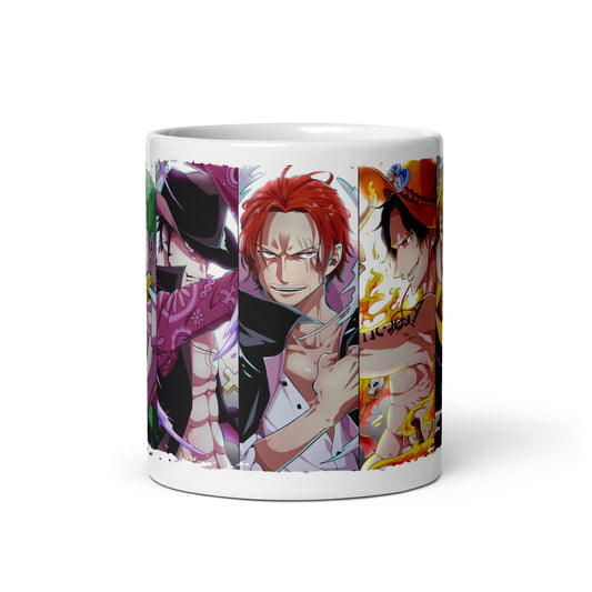 White Glossy Mug - Mihawk 30