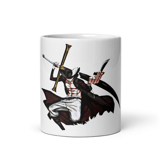 White Glossy Mug - Mihawk 31