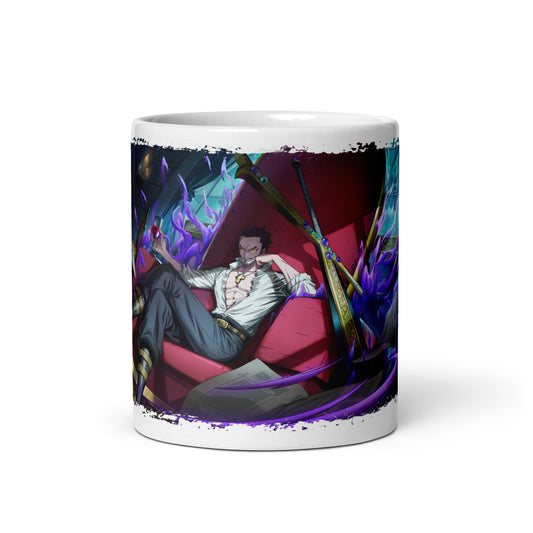 White Glossy Mug - Mihawk 32