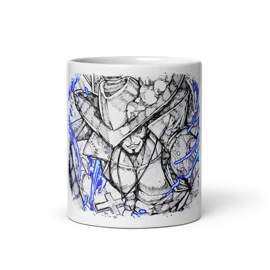 White Glossy Mug - Mihawk 40